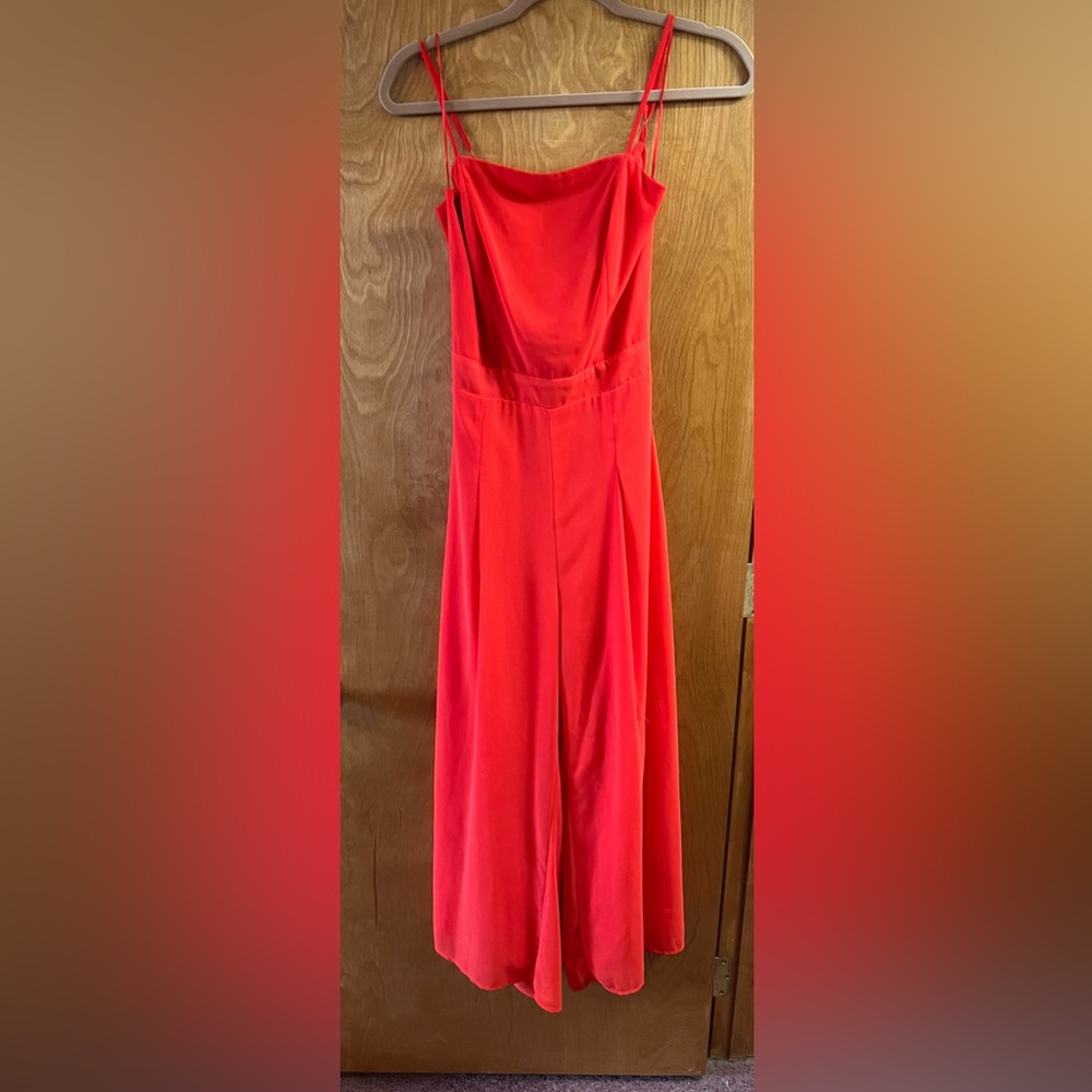 Red Jumpsuit, Miss Avenue, Sz. Medium.